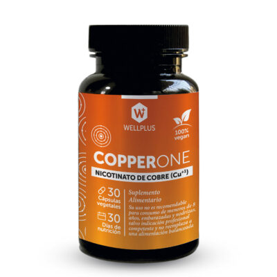 Copper One, 30 cápsulas marca Wellplus