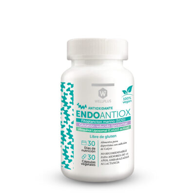 Endoantiox, 30 cápsulas marca Wellplus