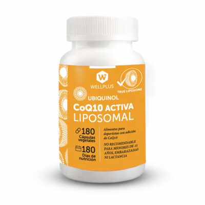 CoQ10 Liposomal (Ubiquinol), 180 cápsulas marca Wellplus